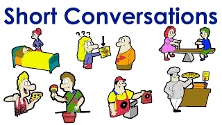 Short Conversations | Easy English Conversation Practice | ESL.