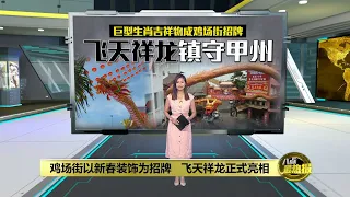 甲首长亲临开幕   龘龘龘祥龙俯瞰鸡场街 | 八点最热报 28/01/2024