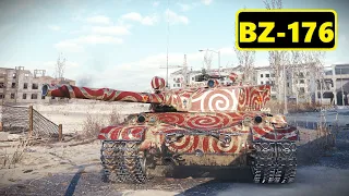 BZ-176. 9k dmg, 4 kills.  World of Tanks Top Replays.