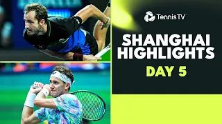 Korda Faces Medvedev; Sinner, Ruud and Shelton All Play | Shanghai 2023 Highlights Day 5