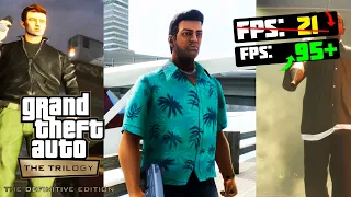 🎮Grand Theft Auto: The Trilogy: FPS & OPTIMIZATION / GRAPHICS SETTINGS for GTA THE TRILOGY