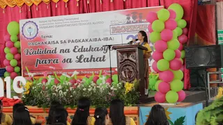 Valedictory Address