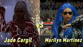 Jade Cargil Vs Marilyn Martinez (Dominate Pro Wrestling) | WWE2K23