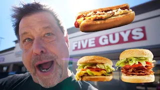 A FAT GUY REVIEWS FIVE GUYS 🍔