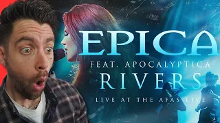 "UK Drummer REACTS to EPICA feat. APOCALYPTICA - Rivers (Live At The AFAS LIVE) REACTION"