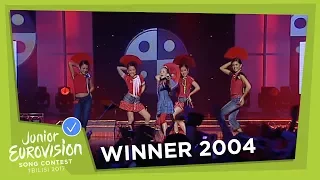 JUNIOR EUROVISION 2004: MARÍA ISABEL - ANTES MUERTA QUE SENCILLA - SPAIN 🇪🇸