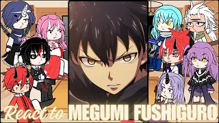 Rimuru Tempest react to megumi fushiguro | jujutsu kaisen | Gacha life | gojo satoru