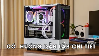 Hướng dẫn chi tiết lắp PC NZXT, cấu hình rất đẹp sử dụng VGA cũ