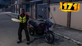 171 - TRABALHANDO de MOTOBOY no GTA Brasileiro