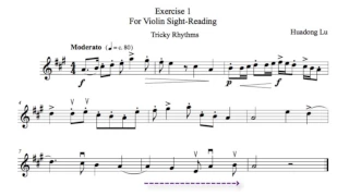 Violin Sight-Reading Exercise 2