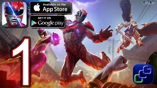 Power Rangers Legacy Wars Android iOS Walkthrough - Gameplay Part 1 - Training Pit, Angel Grove