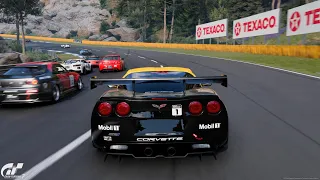 Gran Turismo 7 | Chevrolet C6 ZR1 RM - Trial Mountain Circuit 'Gameplay [4KPS5]