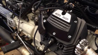 Moto Guzzi V65 Cafe Racer Sound (first run)