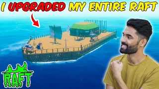 I Upgraded my Entire Raft into a Giant Ship - Raft Gameplay #6