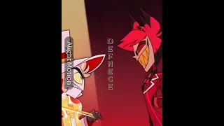 lucifer vs alastor ( Люцифер vs Аластор) #lucifer #vs #alastor #hazbinhotel #shorts