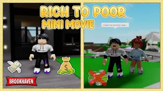 RICH to POOR 💸 - Brookhaven Mini Movie // Hxyila