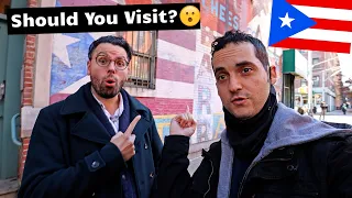 Inside Spanish Harlem NYC! (Puerto Rican Food + More!)