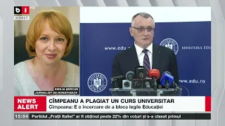 Emilia Șercan:„  Putem vorbi despre un dublu plagiat”