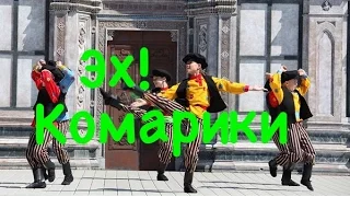 Dance Russian folk. Комарики.  "Экситон" Елены Барткайтис.