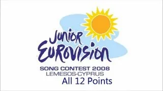 Junior Eurovision 2008 All 12 Points