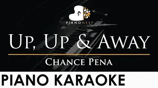 Chance Pena - Up, Up & Away - Piano Karaoke Instrumental Cover with Lyrics from Five Feet Apart