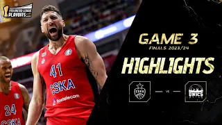 CSKA vs UNICS Highlights Finals Game 3 | Season 2023-24
