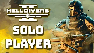 Solo Player of Helldivers 2