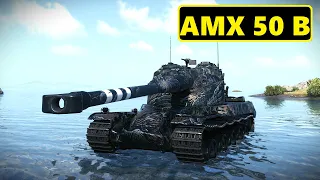 AMX 50 B. 1vs5 carry.  10 kills. #wot #worldoftanks #wotreplays