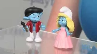 The Smurfs Painter Smurf & Smurfette from Jakks Pacific