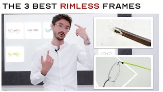 The 3 Best Rimless Glasses in 2021| How to wear rimless frames