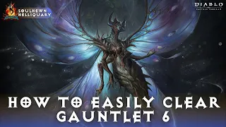 Diablo Immortal - How To Easily Clear Helliquary Gauntlet Inferno 6