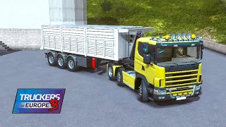 Manejando un Camión Scania en Truckers Of Europe 3 Gameplay