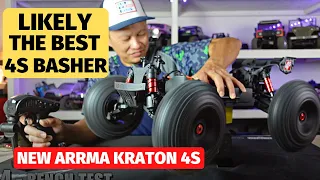 Arrma Kraton 4s V2 unboxing and review - vs to Kraton 6s, Traxxas Maxx and Corally