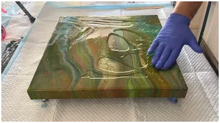 You NEED to watch this! HOW TO apply resin to Acrylic Art HOW TO fix resin gone wrong Tutorial #171