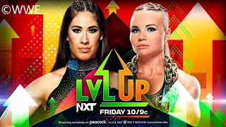 Ivy Nile vs Yulisa Leon / Singles Match / NXT Level Up #14 / WWE 2K22