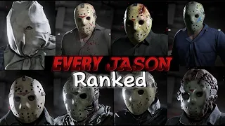 Every JASON ranked In FRIDAY THE 13TH THE GAME!