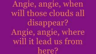 The Rolling Stones - Angie - w/ lyrics