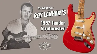 Roy Lanham's 1957 Fender Stratocaster Red with Gold Guard!