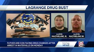Maine father, son charged with drug trafficking