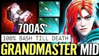 🔥 Grandmaster Windranger MID 100% BASH TILL DEATH — 700AS 1ULT 1KILL RIP Huskar Dota 2 Pro