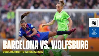 HIGHLIGHTS | Barcelona - Wolfsburg -- UEFA Women’s Champions League 2021 2022 (Deutsch)