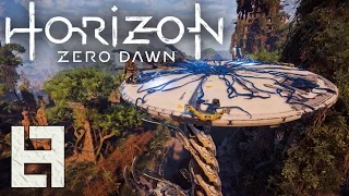 Horizon Zero Dawn Gameplay Walkthrough - Part 8 - Tallneck, Hunting Grounds, Bandit Camp [PS4 Pro]