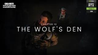 10. The Wolf's Den - Call Of Duty : Modern Warfare [2019] - 4k, 60FPS, RTX On