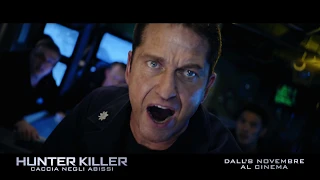 Hunter Killer - Caccia negli abissi (Gerard Butler, Gary Oldman). Spot 15"