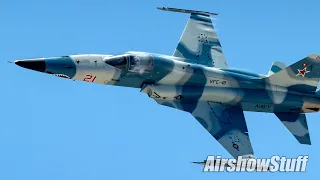 RARE! US Navy F-5 Tiger II Demo - NAS Key West Airshow 2023