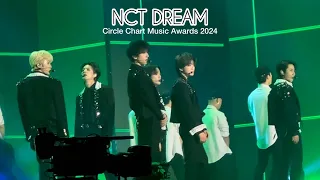 [4k] NCT DREAM - BOOM + Broken Melodies + ISTJ | Fancam | Circle Chart Music Awards 2024
