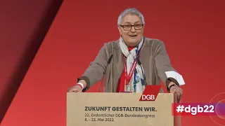 22. DGB Bundeskongress: Elke Hannack stellt sich vor