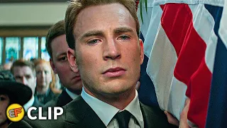 Peggy Carter's Funeral Scene | Captain America Civil War (2016) Movie Clip HD 4K