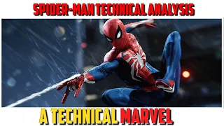 [4K]Marvel's Spider-man | In-depth analysis of a technical MARVEL PS4 | Pro