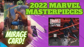 2022 Marvel Masterpieces Box Break! Who is the Mystery Sketch Card??